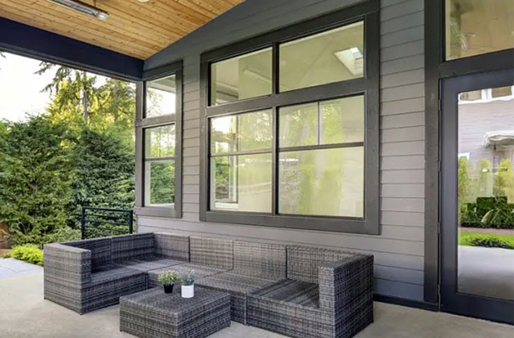 Black Vinyl Windows