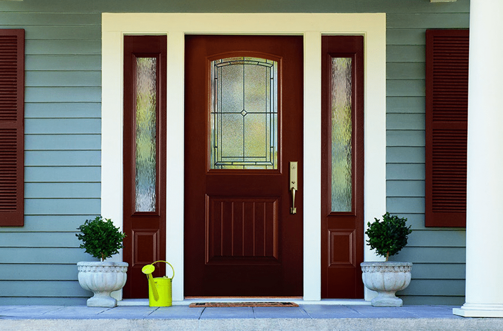 Fiberglass door