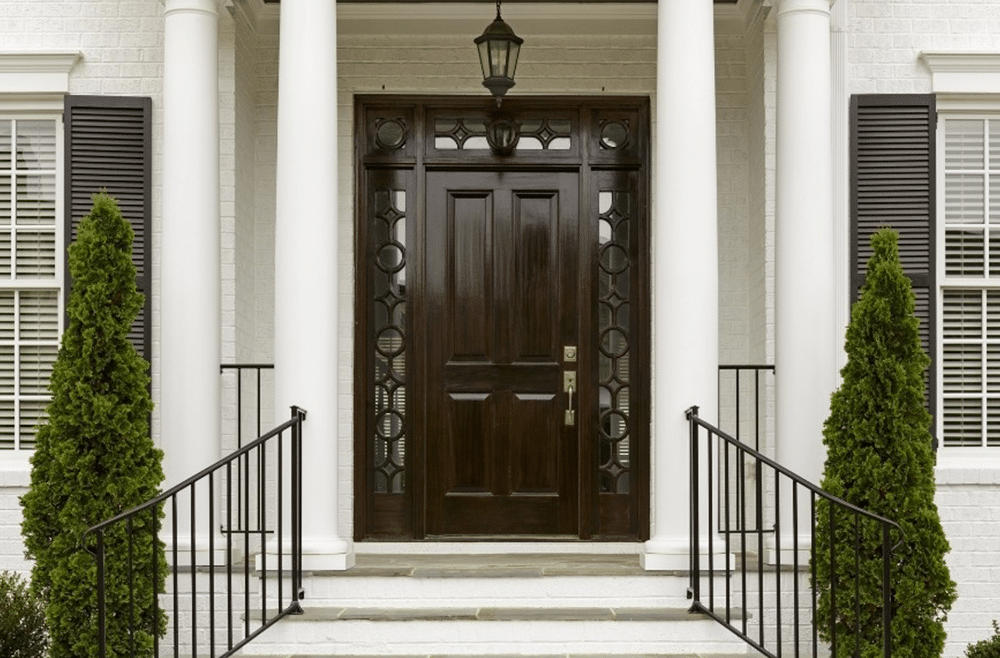 Fiberglass door
