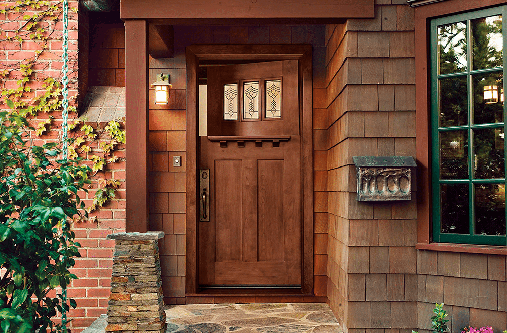 Fiberglass door